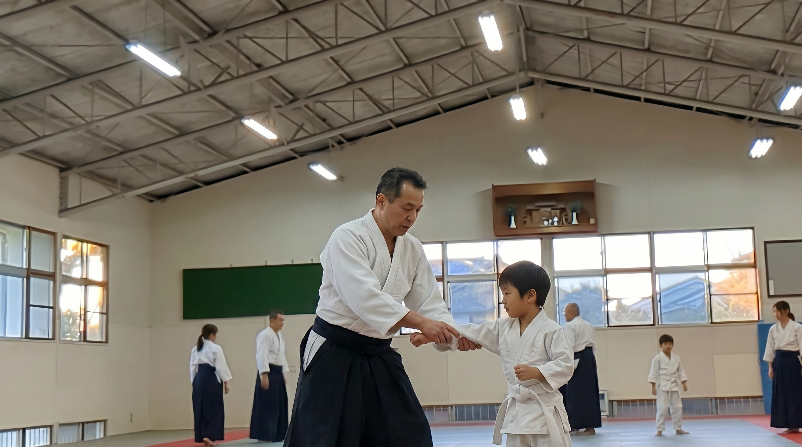 道場の静けさ
